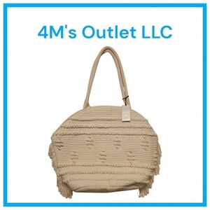 Elegant Beige Tote Bag